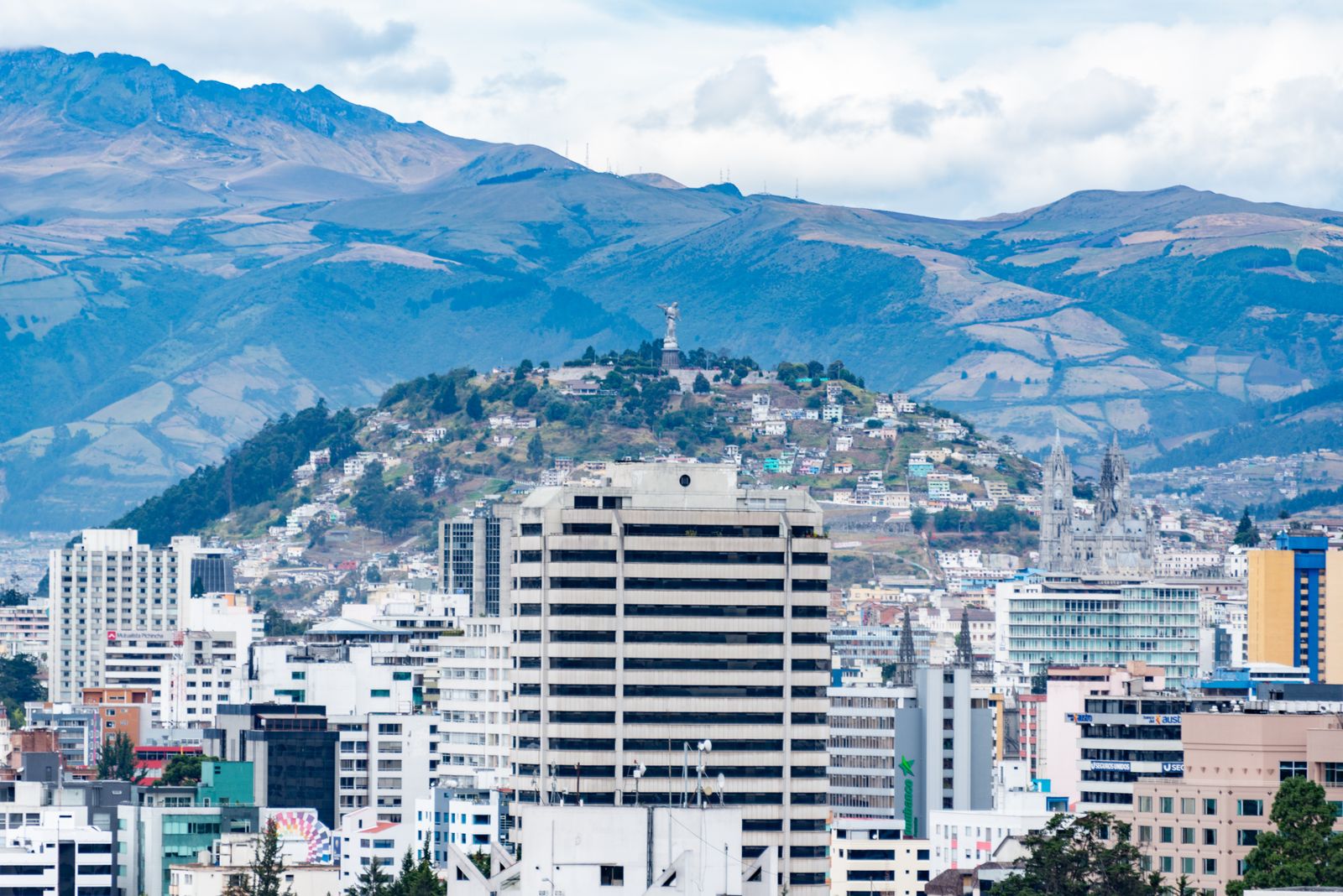 Vista aérea Quito